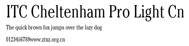 ITC Cheltenham Pro Light Cn.ttf