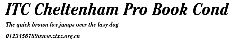 ITC Cheltenham Pro Book Cond.ttf
