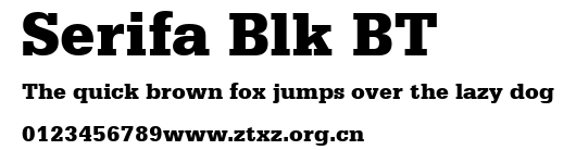 Serifa Blk BT.ttf