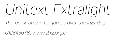 Unitext Extralight.ttf