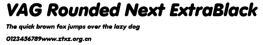 VAG Rounded Next ExtraBlack.ttf