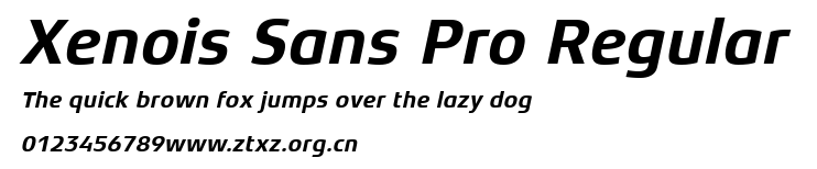 Xenois Sans Pro Regular.ttf