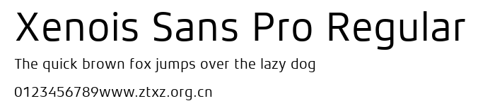 Xenois Sans Pro Regular.ttf