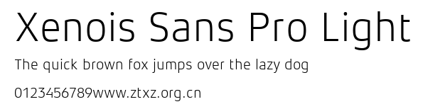 Xenois Sans Pro Light.ttf