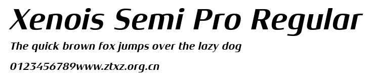 Xenois Semi Pro Regular.ttf