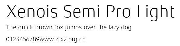 Xenois Semi Pro Light.ttf