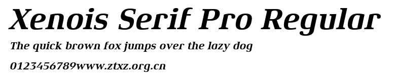 Xenois Serif Pro Regular.ttf