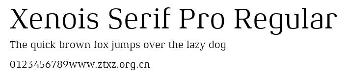 Xenois Serif Pro Regular.ttf
