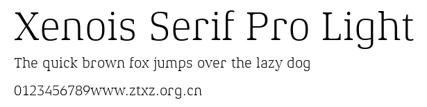 Xenois Serif Pro Light.ttf