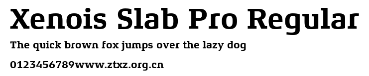 Xenois Slab Pro Regular.ttf
