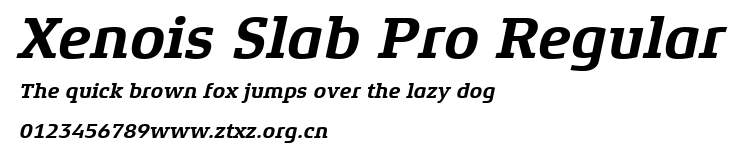 Xenois Slab Pro Regular.ttf