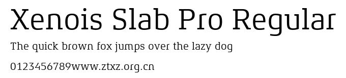 Xenois Slab Pro Regular.ttf
