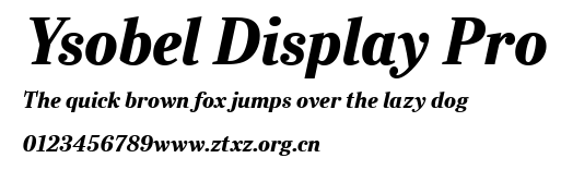 Ysobel Display Pro.ttf