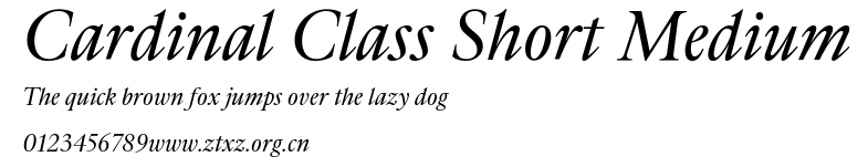 Cardinal Class Short Medium.ttf