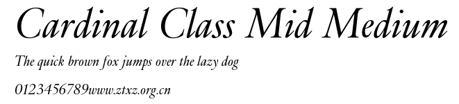Cardinal Class Mid Medium.ttf