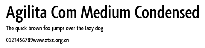Agilita Com Medium Condensed.ttf