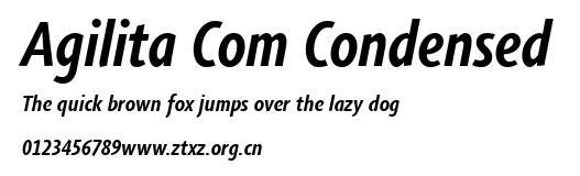 Agilita Com Condensed.ttf
