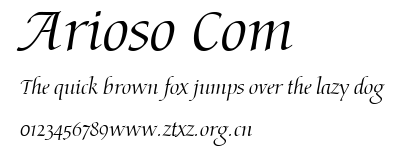 Arioso Com.ttf