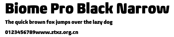 Biome Pro Black Narrow.ttf
