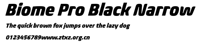 Biome Pro Black Narrow.ttf