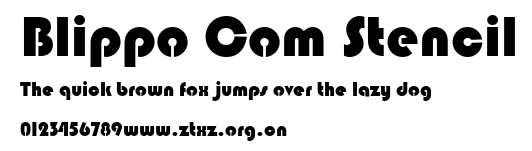 Blippo Com Stencil.ttf