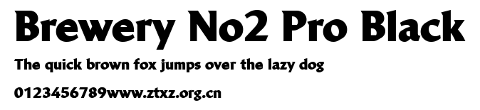 Brewery No2 Pro Black.ttf