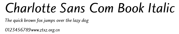 Charlotte Sans Com Book Italic.ttf