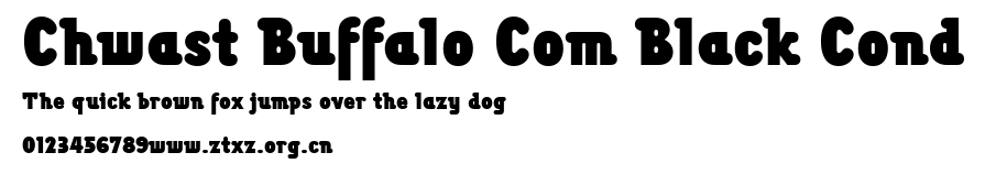 Chwast Buffalo Com Black Cond.ttf