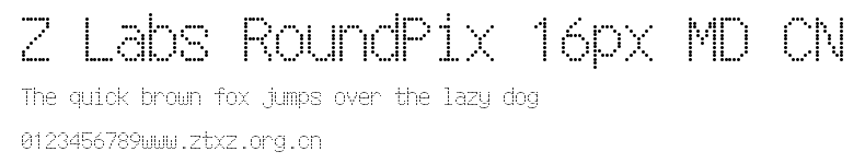 Z Labs RoundPix 16px MD CN.ttf