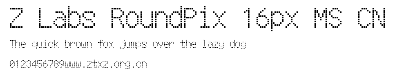 Z Labs RoundPix 16px MS CN.ttf