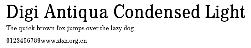 Digi Antiqua Condensed Light.ttf