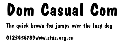 Dom Casual Com.ttf