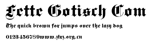 Fette Gotisch Com.ttf