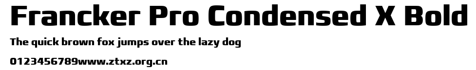 Francker Pro Condensed X Bold.ttf