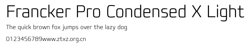 Francker Pro Condensed X Light.ttf