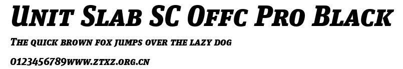 Unit Slab SC Offc Pro Black.ttf