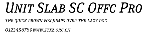 Unit Slab SC Offc Pro.ttf