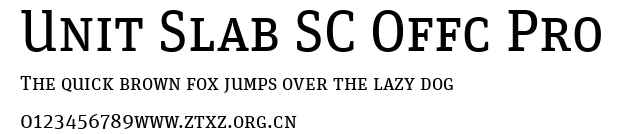 Unit Slab SC Offc Pro.ttf