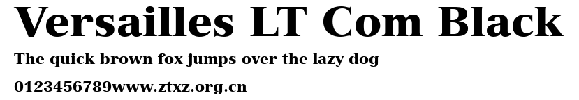 Versailles LT Com Black.ttf