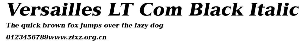 Versailles LT Com Black Italic.ttf
