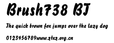 Brush738 BT.ttf