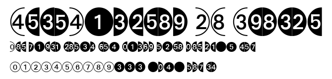 DecoNumbers LH Circle.ttf