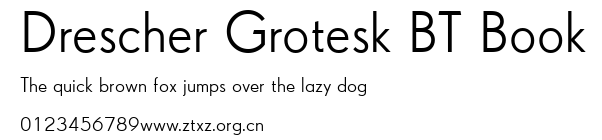 Drescher Grotesk BT Book.ttf