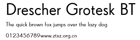 Drescher Grotesk BT.ttf