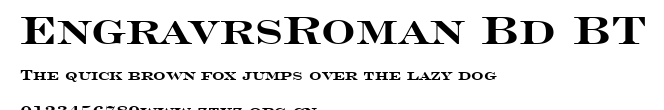 EngravrsRoman Bd BT.ttf