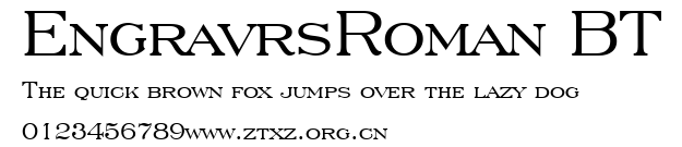 EngravrsRoman BT.ttf