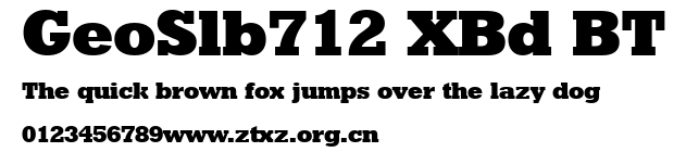 GeoSlb712 XBd BT.ttf