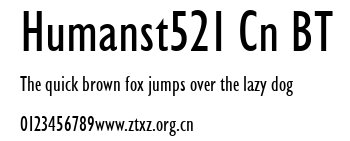 Humanst521 Cn BT.ttf