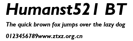 Humanst521 BT.ttf