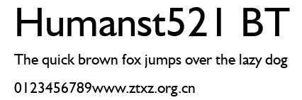 Humanst521 BT.ttf